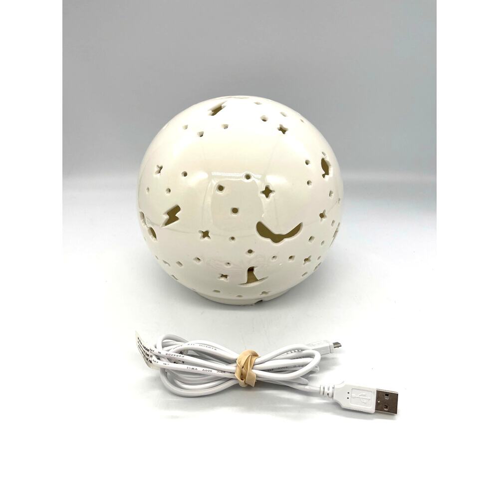 Harry Potter White LED Night Light by Ukonic USB Plug-in Tested & Works
